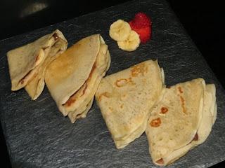 CREPS RELLENOS DE CREMA DE CACAO VEGANOS