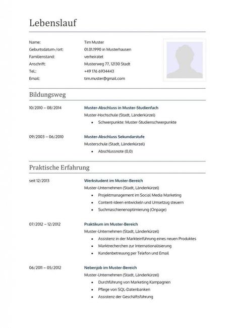 Lebenslauf Beispiel Bewerbung Sie Können Auch Alle Vorlagen Für Ihre Professionell Prinzipien Schneider