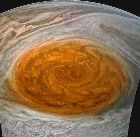 La gran mancha roja de Júpiter se está reduciendo