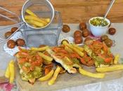 Pollo queso, pesto tomate cherry (receta saludable)