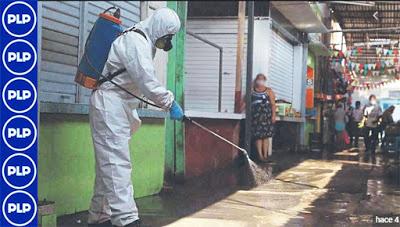 Mala: REALIZAN TRABAJOS DE LIMPIEZA Y DESINFECCIÓN EN MERCADOS...