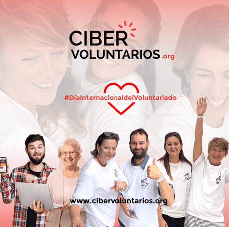 No es necesario irse lejos para hacer un voluntariado. ¿Qué es Cibervoluntarios?