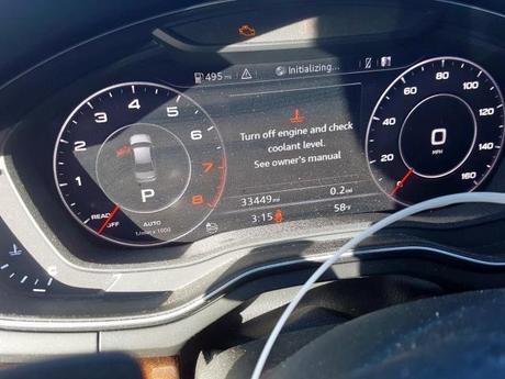 2017 Audi A4 Coolant