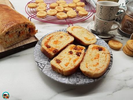 Pan brioche de yogur con zanahoria Pan brioche de yogur con zanahoria