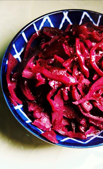 Rotkohl o lombarda a la alemana