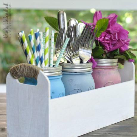 9 Diy con botes de cristal para el jardín, balcón o terraza