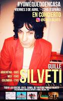 Concierto en streaming de Guille Silveti