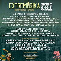 Confirmaciones Festival Extremúsica 2020