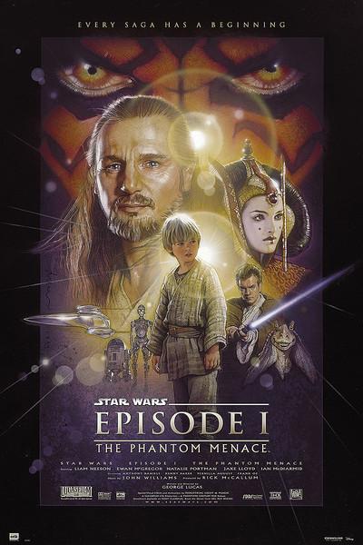 🤩 Star Wars: Episodio I - La amenaza fantasma Póster, Lámina ...