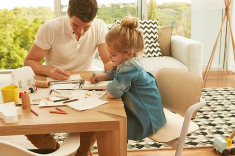 Trona LEMO Chair y hamaca LEMO Bouncer de Cybex