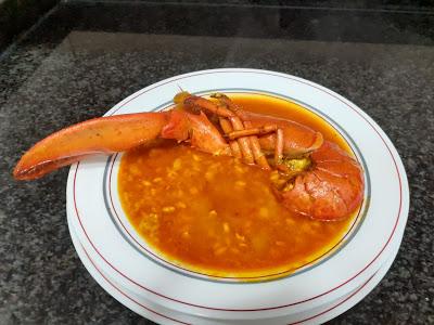 ARROZ CALDOSO CON BOGAVANTE