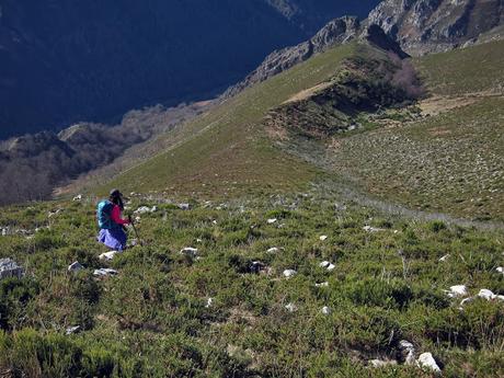 Circular al Vízcares por Traslafuente y Llebrada.