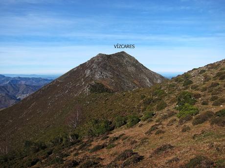 Circular al Vízcares por Traslafuente y Llebrada.