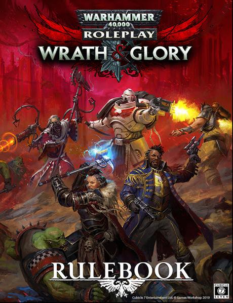 Un avance del aspecto final del core de Wrath & Glory Un avance del aspecto final del core de Wrath & Glory