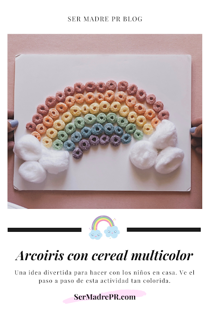 arcoiris con cereal