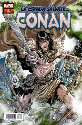 Ni siquiera para los viejos nunca es tarde: La espada salvaje de Conan nº 6, R. Thomas y A. Davis, Marvel-Panini 2020