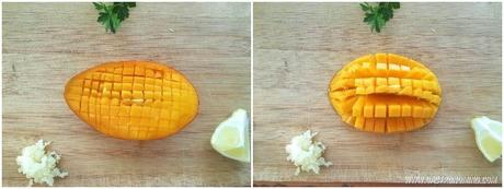 Chimichurri con chile y mango Chimichurri con chile y mango