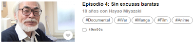10 años con Hayao Miyazaki online (Documental de NHK) 10 años con Hayao Miyazaki online (Documental de NHK)
