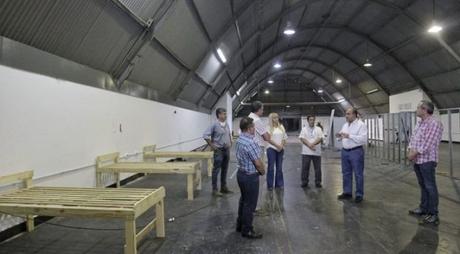 Se crea un centro de aislamiento para asistir casos de Covid-19 en la Sociedad Rural