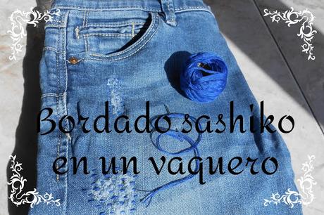 Diy: bordado sashiko en un vaquero