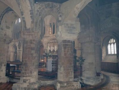 SAINT BARTHOLOMEW THE GREAT. Girola ROMÁNICO EN LONDRES. SAINT BARTHOLOMEW THE GREAT. Girola