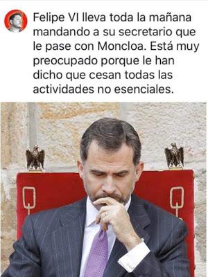 La España encerrada canta y resiste, “erguida frente a todo”.