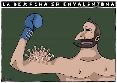 La España encerrada canta y resiste, “erguida frente a todo”.