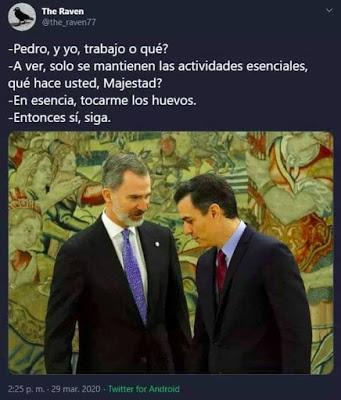 La España encerrada canta y resiste, “erguida frente a todo”.