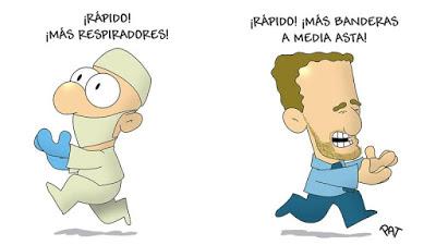 La España encerrada canta y resiste, “erguida frente a todo”.