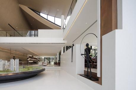 Hanyang Guiyuan Temple Sales Center Waterfrom Design