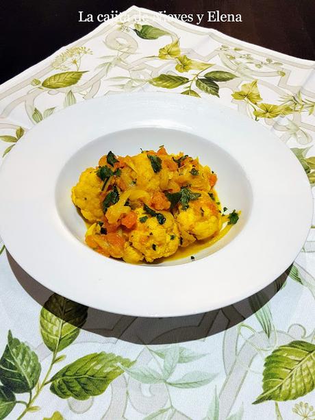 Curry de coliflor Curry de coliflor