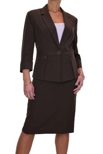 Falda Trajes De Oficina Para Mujer