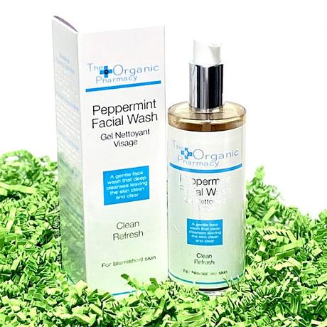 the-organic-pharmacy-peppermin-facial-wash-packaging