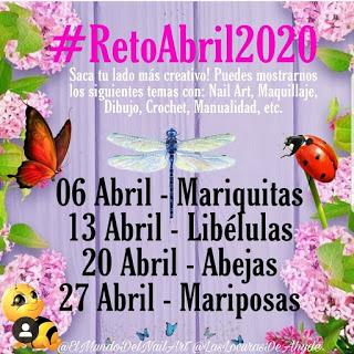 Reto Abril 2020: Mariquitas