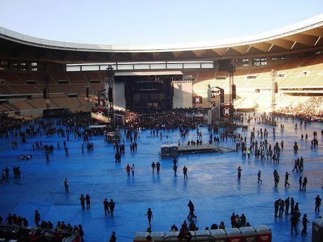 Vídeos de conciertos: Héroes del Silencio el 20 de octubre de 2007 en el Estadio Olímpico de Sevilla