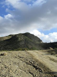 Cabezo Negro de Zeneta, un volcán de Murcia.