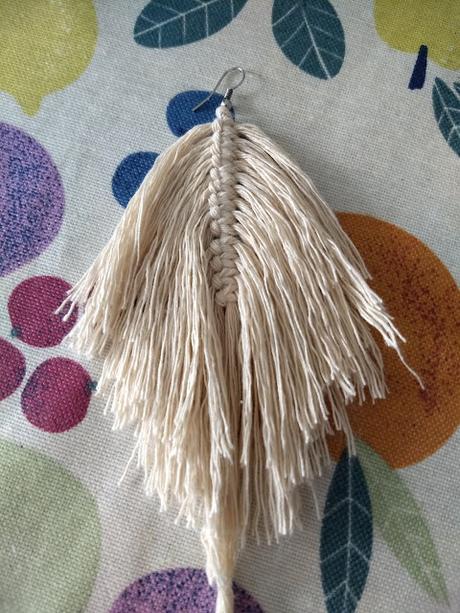 Diy: pendientes de macramé