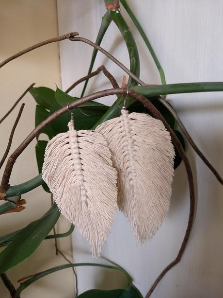 Diy: pendientes de macramé