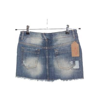 Falda Gris Nina Zara