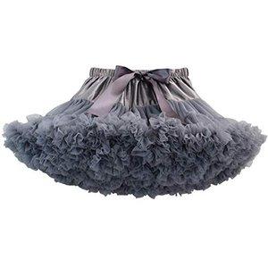 Falda Gris Nina Zara