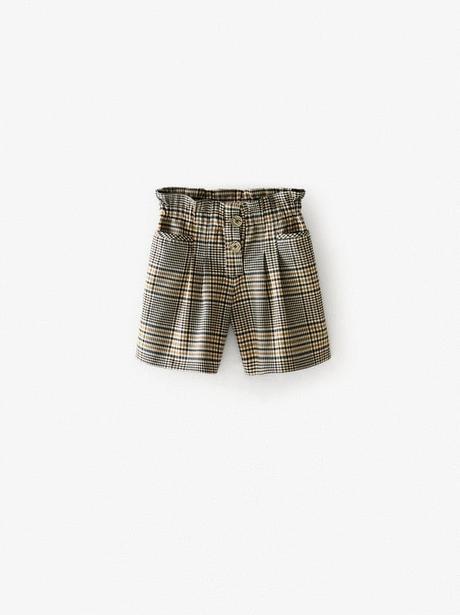 Falda Gris Nina Zara