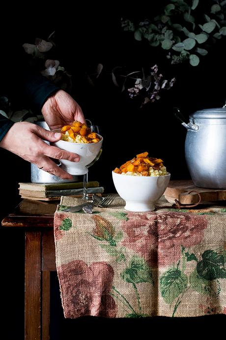 RISOTTO DE CALABAZA CARAMELIZADA
