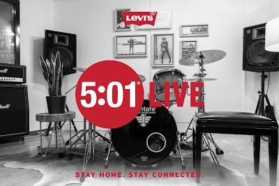 LEVI’S 5:01 LIVE  AGENDA SEMANAL PARA QUEDARSE EN CASA