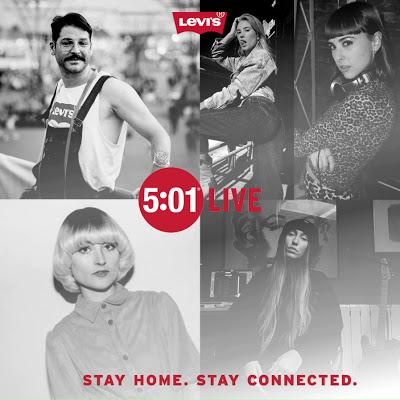 LEVI’S 5:01 LIVE  AGENDA SEMANAL PARA QUEDARSE EN CASA