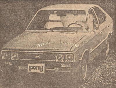 Hyundai Pony de Corea del Sur