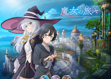 El anime ''Majo no Tabitabi'', presenta poster oficial