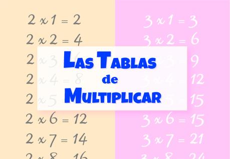 Aprendemos las tablas de multiplicar