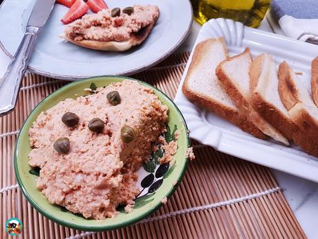 Paté de atún y surimi