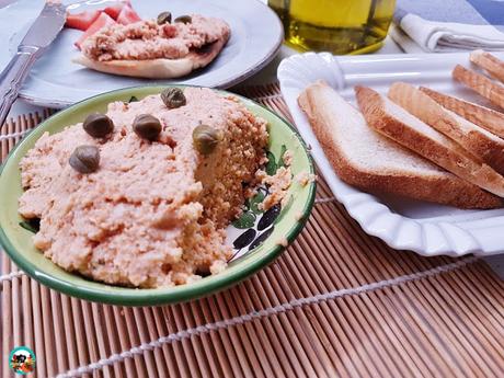 Paté de atún y surimi