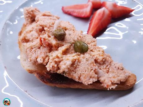 Paté de atún y surimi Paté de atún y surimi